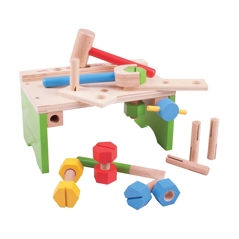 Wooden Carpenter's Bench