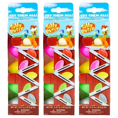 Crayola® Silly Putty® Eggs Party Pack, 3 Packs of 5