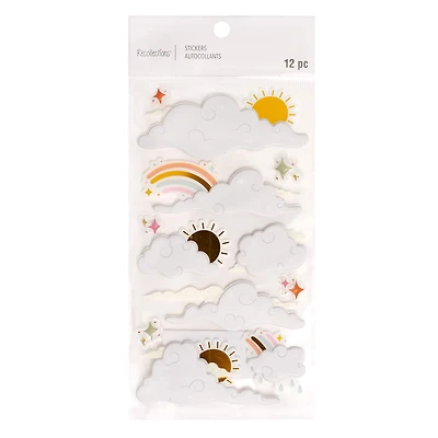Cloud & Rainbow Dimensional Stickers by Recollections™