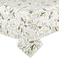 Sparkle Sprigs Printed Tablecloth, 52" x 52"