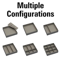 Household Essentials 3 Piece Drawer Organizers Starter Set