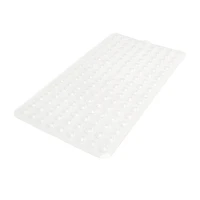 Bath Bliss Clear Sanitized Non-Slip Bath Mat