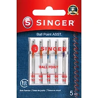 SINGER® Ball Point Sewing Machine Needles, 5ct.