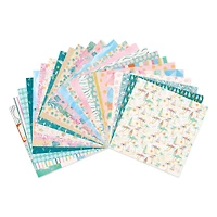 Craft Smith 12" x 12" Jet Set Joy Paper Pad, 48 Sheets