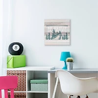 Stupell Industries Be Brave Forest Camping Canvas Wall Art