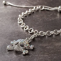 Bling Skull Charm by Bead Landing™