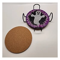 Sparkly Selections' Halloween Diamond Painting Coasters 4 Set