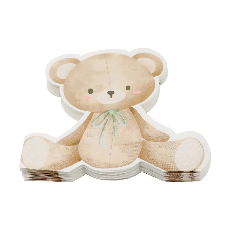 Bear Shaped Beverage Napkins, 20ct. by Celebrate It™