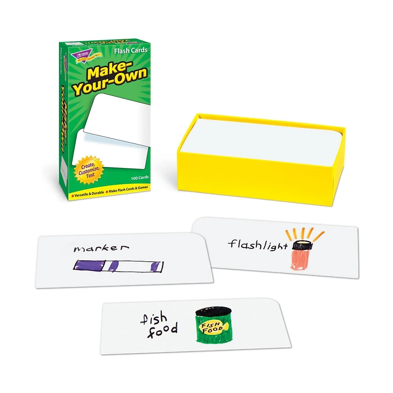 Trend Enterprises® Make-Your-Own Skill Drill Flash Cards