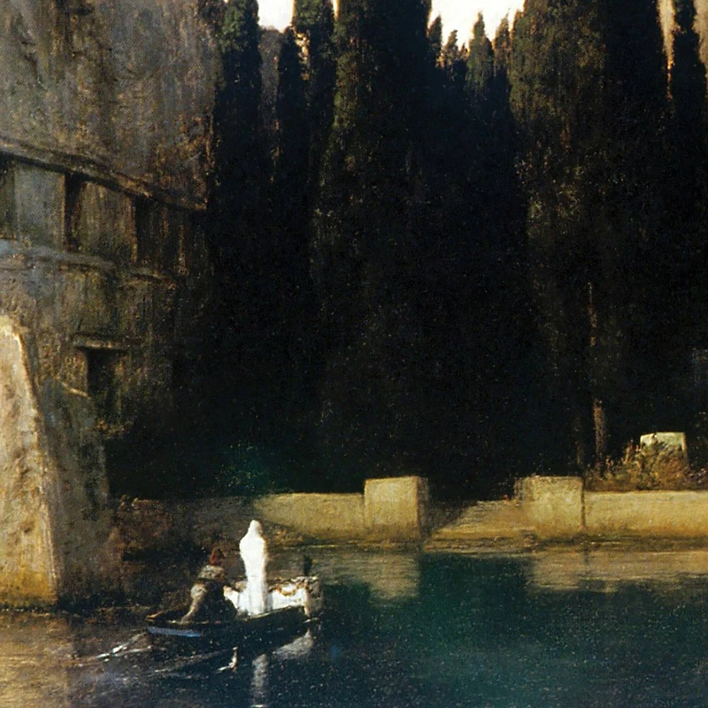 Design Toscano Island of the Dead III 1883 Canvas Replica Painting Wall Décor