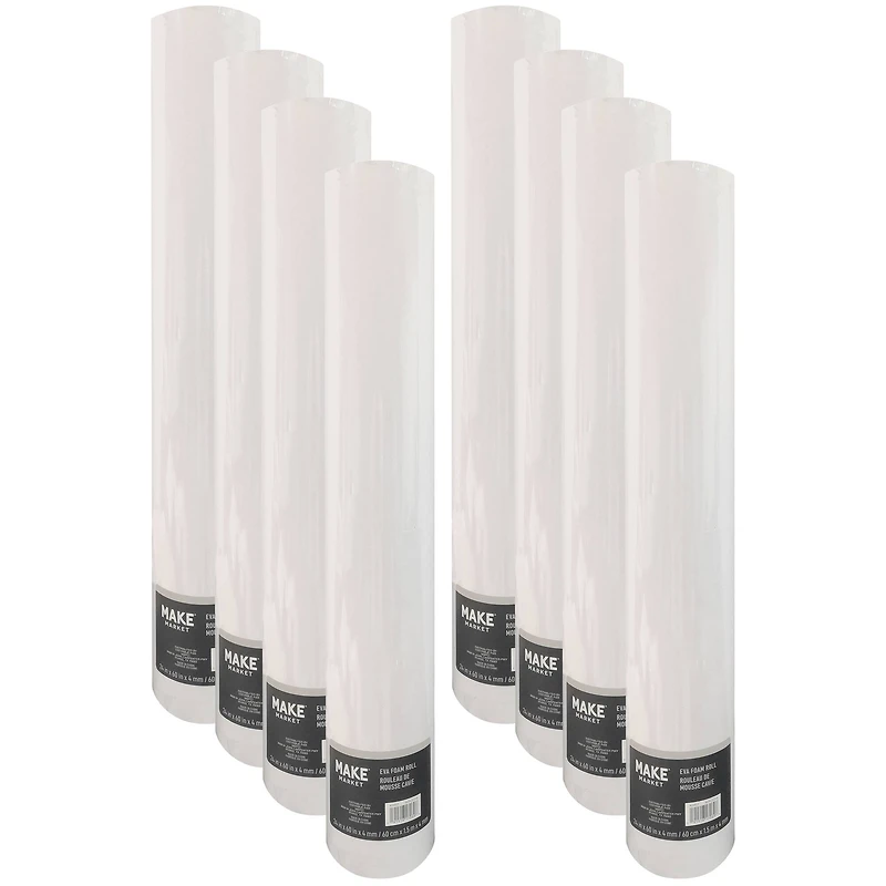 8 Pack: 4mm EVA Foam Roll by Make Market®