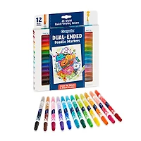 Crayola® Dual-Ended Doodle Markers, 12ct.