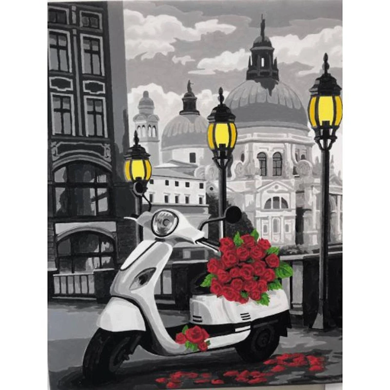 Crafting Spark Italian Holiday Painting by Numbers Kit