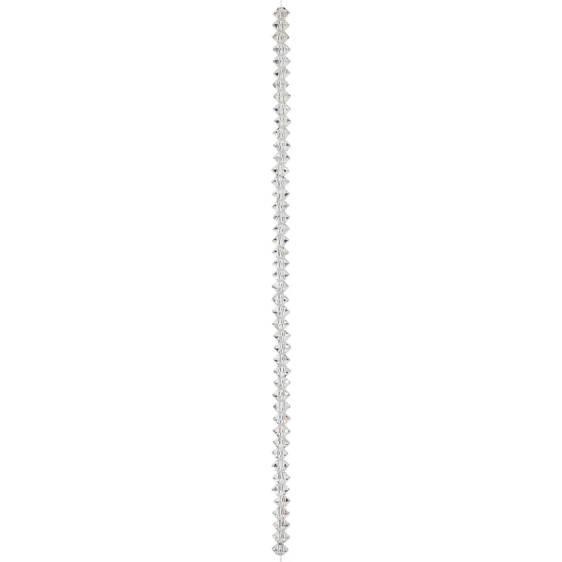 9 Pack: Crystal Glass Small Rondel Beads, 6mm by Bead Landing™