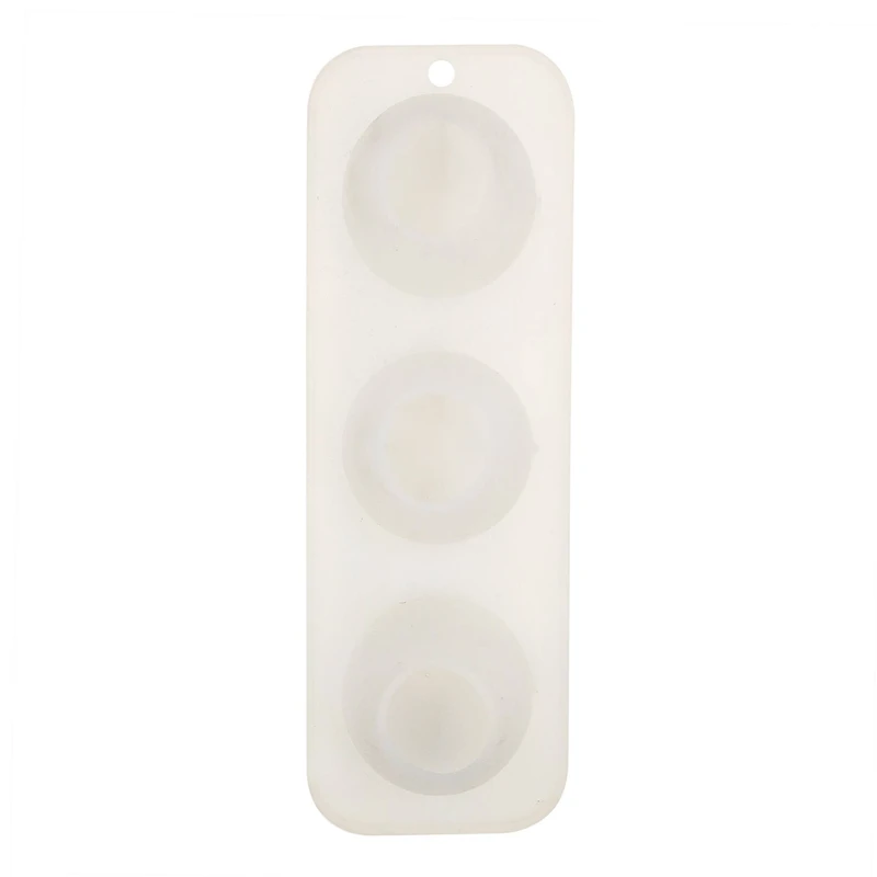 3D Circle Silicone Candle Mold by Make Market®