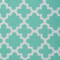 Aqua Lattice Tablecloth 60" x 104"