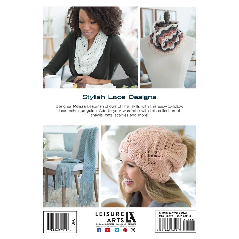 Leisure Arts® Knit Lace Essentials Book