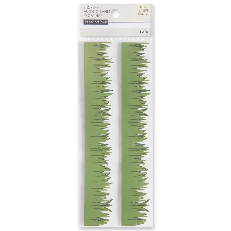 12 Packs: 2 ct. (24 total) Grass Border Stickers by Recollections™