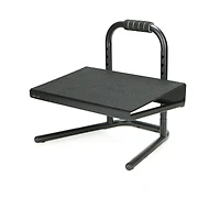 Mind Reader Black Ergonomic Foot Rest