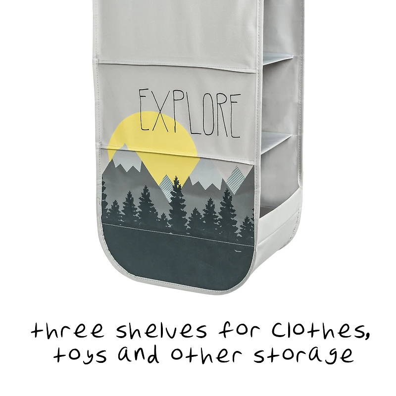 Honey Can Do 40.5" Kids Hanging Toy Sorter