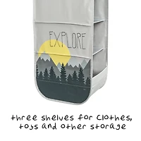 Honey Can Do 40.5" Kids Hanging Toy Sorter