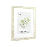 White Wooden Float Frame by Studio Décor