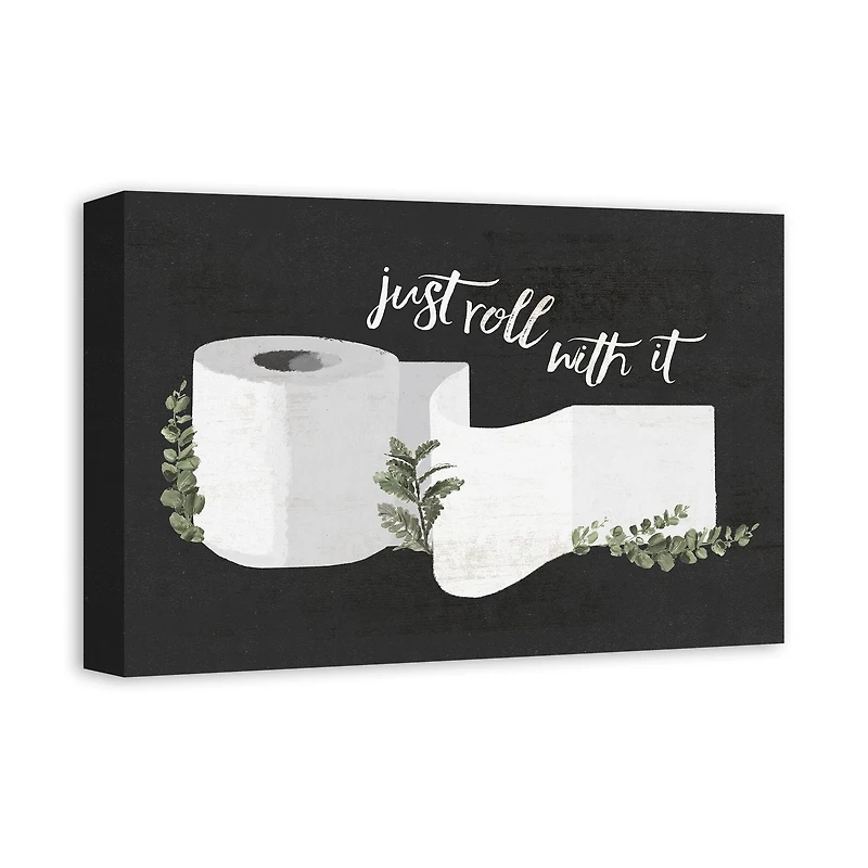 Just Roll With It 18" x 12' Canvas Wall Art