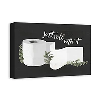 Just Roll With It 18" x 12' Canvas Wall Art