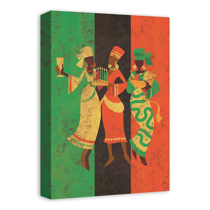 Kwanzaa Celebration Canvas Wall Art