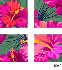 Hibiscus Paint-by-Number Gallery Mini Kit by Artist's Loft®