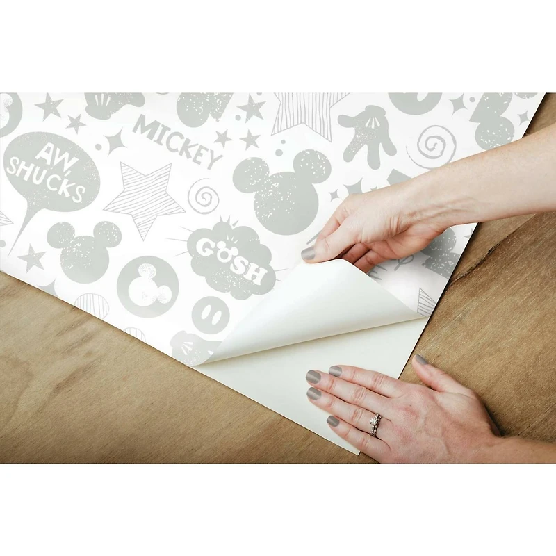 RoomMates Mickey Mouse Icons Peel & Stick Wallpaper
