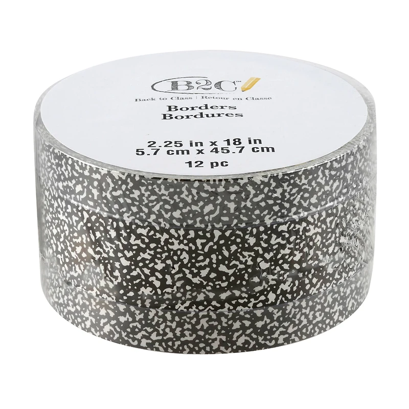 Back to Class Marble Composition Border Trim, 18ft.