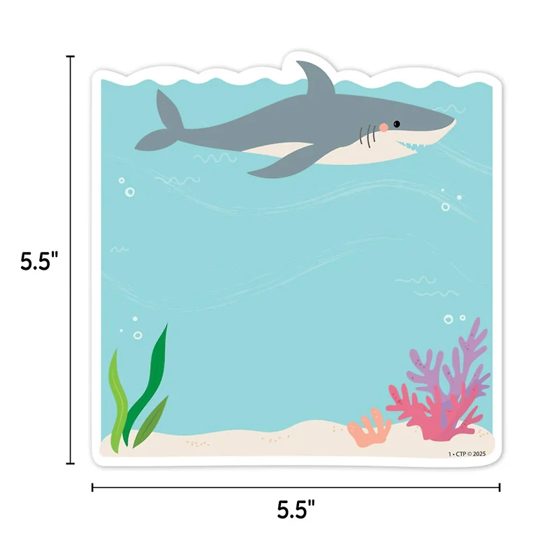 Creative Teaching Press® Sea Friends 6" Designer Cut-Outs, 36 per Pack, 3 Packs