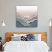 Mountain Valley Canvas Giclee