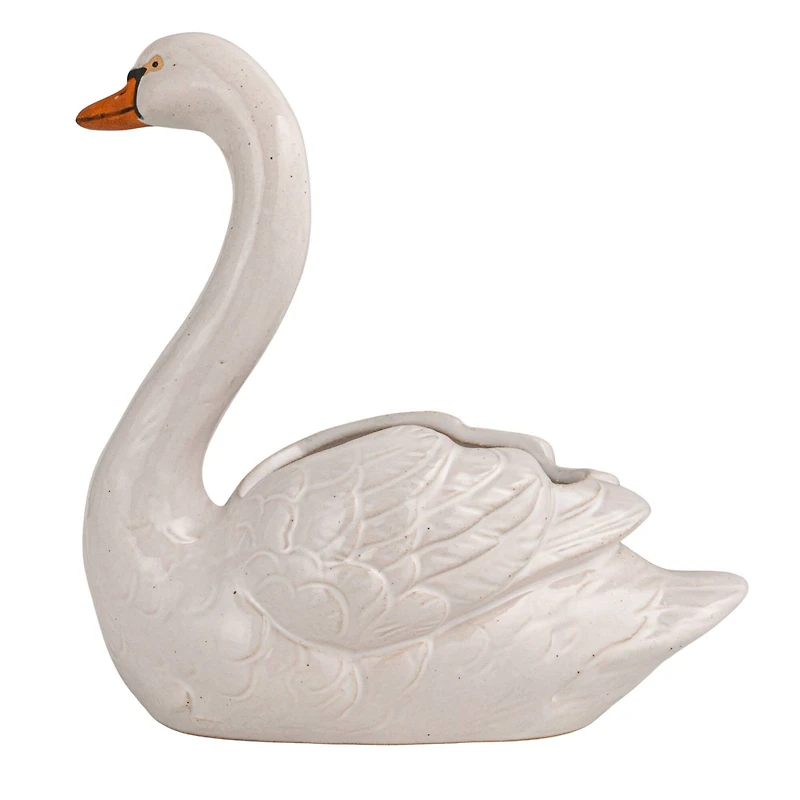 Hello Honey® Stoneware Swan Planter