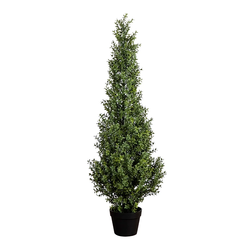 UV-Resistant Artificial Boxwood Topiary Tree