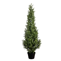 UV-Resistant Artificial Boxwood Topiary Tree