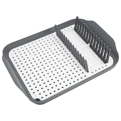 Kitchen Details 2-Tone Self Draining Dish Rack