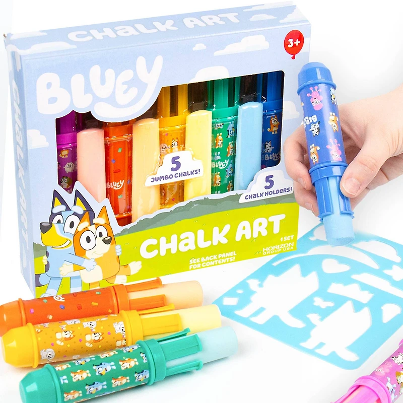 Bluey Chalk Art Set