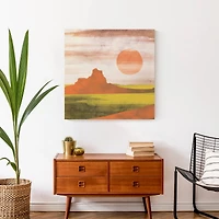Boho Landscape I 24" x 24" Canvas Wall Art