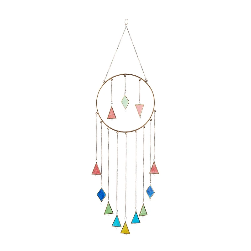 Multi Aluminum Contemporary Windchime 44" x 12" x 3"
