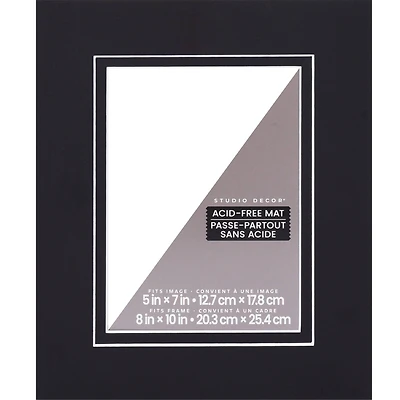 8" x 10" Double Mat By Studio Décor