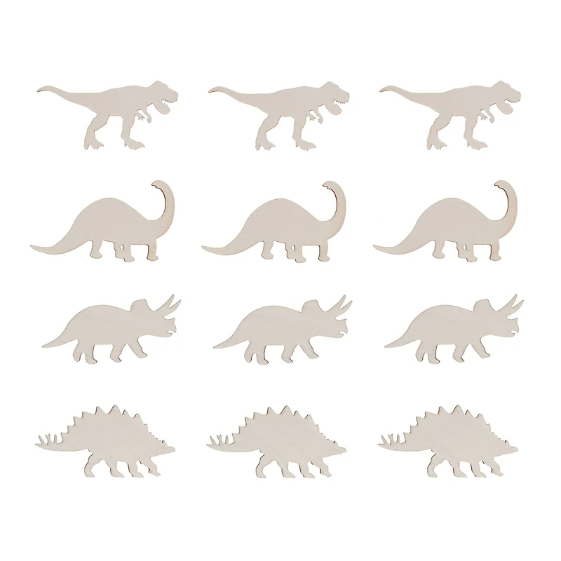 Dinosaur Plywood Shapes by Make Market®
