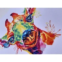 Oven Giraffe Cross Stitch Kit