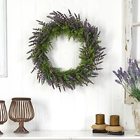 24" Lavender Wreath
