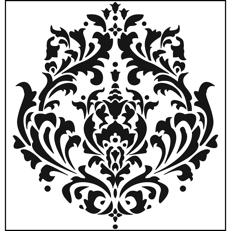 The Crafter's Workshop Brocade Stencil