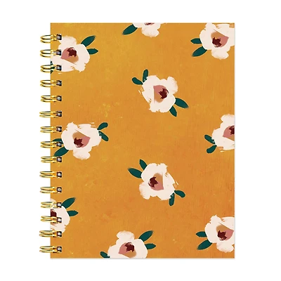 TF Publishing Sahara Floral Boho Spiral Lined Journal