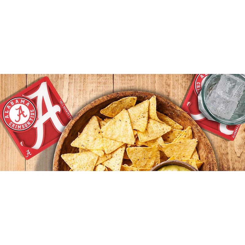 College Team 3D Logo Series Coasters