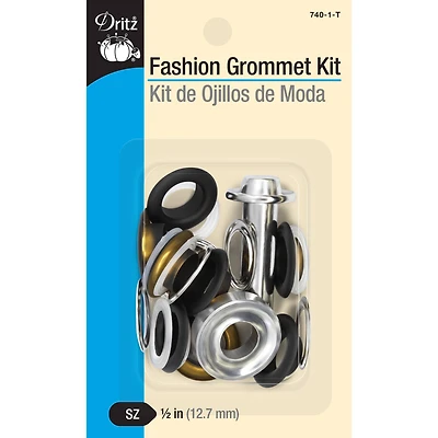 Dritz® 1/2" Black Fashion Grommet Kit with Tools