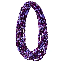 Purple Mix Glass Seed Beads, 6/0 by Bead Landing™